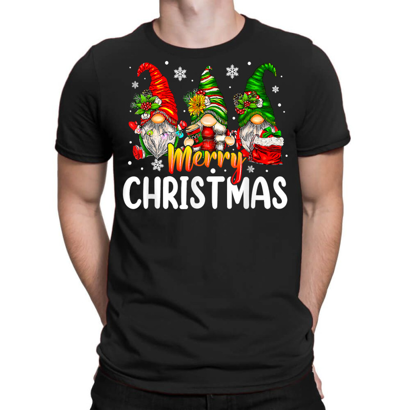 Merry Christmas Gnomes Xmas Matching Family T Shirt T-shirt | Artistshot