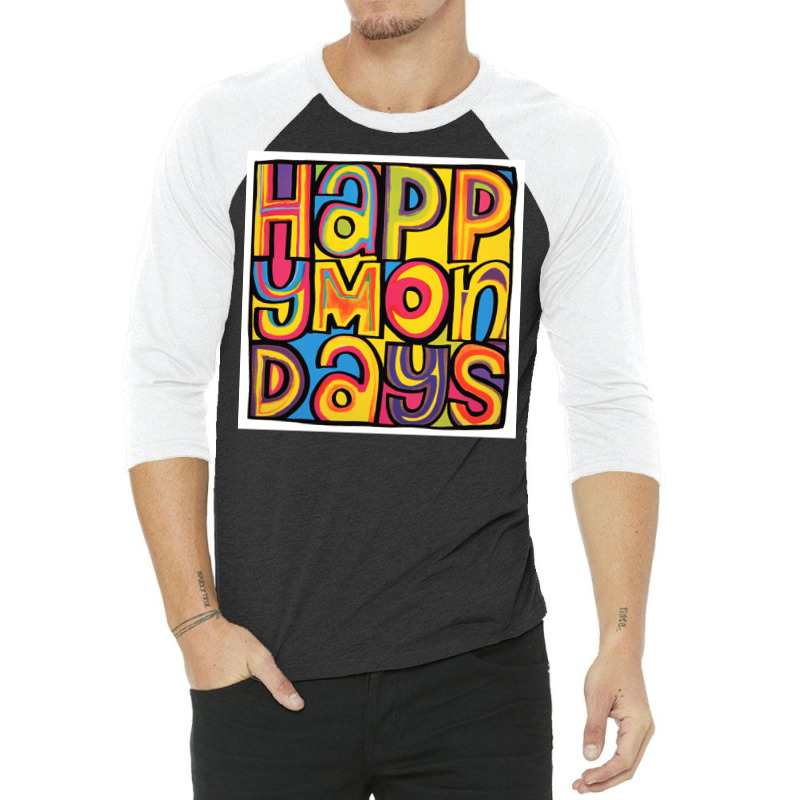 Happy Mondays   Trending 3/4 Sleeve Shirt | Artistshot