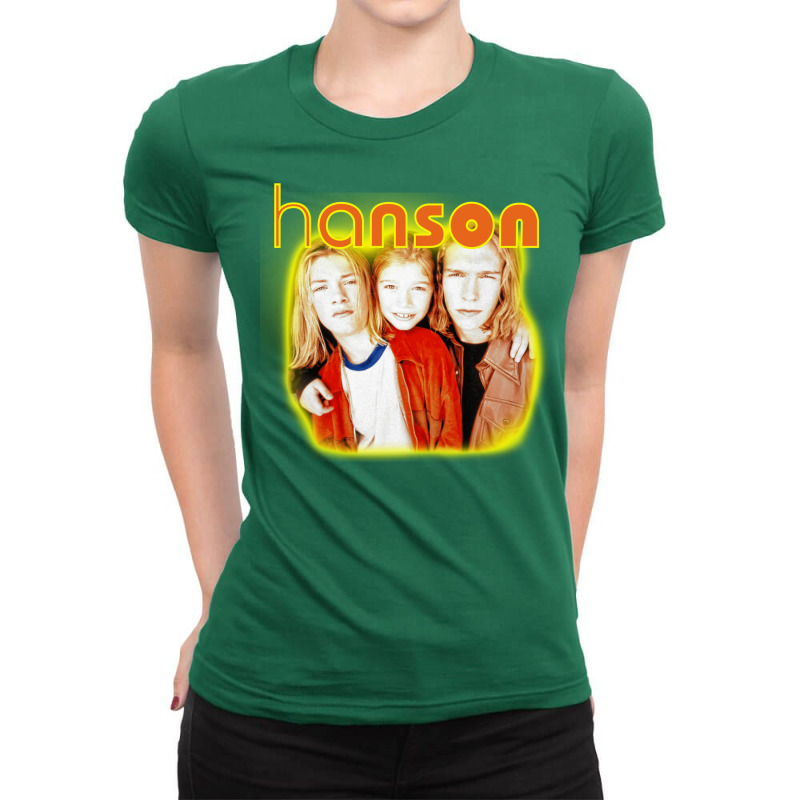 Hanson Classic  Hippie Ladies Fitted T-Shirt by miqbaloruamau | Artistshot