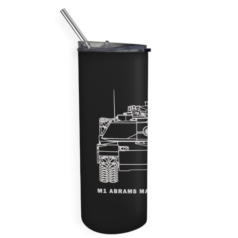 Us Army Tank M1 Abrams Main Battle Tank   M1 Abrams Us Army Tank Skinny Tumbler by kudaponijengkulit | Artistshot