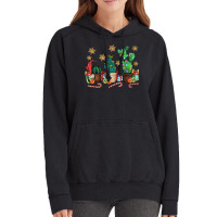 Merry Christmas Lights Cactus Christmas Cactus Lover T Shirt Vintage Hoodie | Artistshot