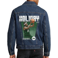 Jrue Holiday Premiere Men Denim Jacket | Artistshot