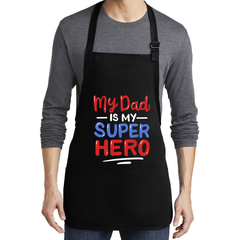 Father's Day Dad Father Medium-length Apron | Artistshot