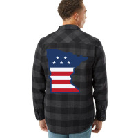 Stars And Stripes Minnesota Flannel Shirt | Artistshot