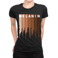 Cool Melanin Gift Men Women Funny Dripping Proud Afro Shades _004 Ladies Fitted T-shirt | Artistshot