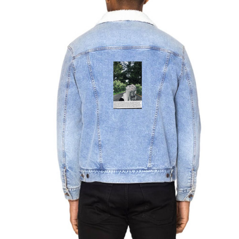 La Dolce Vita Marcello Mastroianni Silvia Unisex Sherpa-lined Denim Jacket | Artistshot