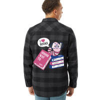 Worm Love Books Flannel Shirt | Artistshot