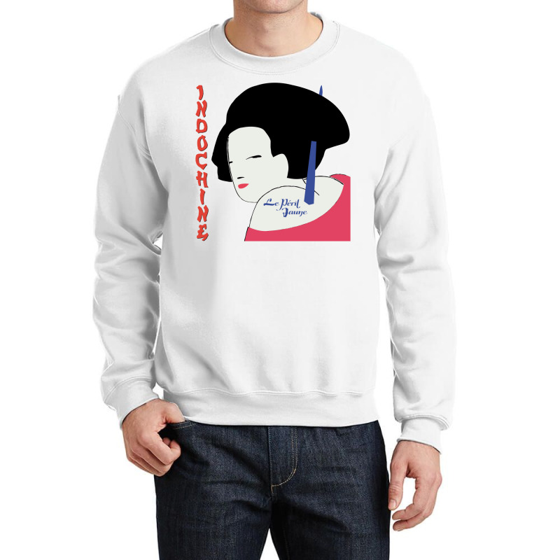 Le Peril Jaune Classic  Humor Crewneck Sweatshirt by abadchzoumae | Artistshot