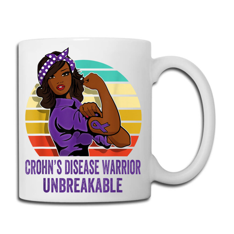 Crohn's Disease Warrior Shirt Unbreakable Coffee Mug | Artistshot