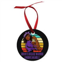 Crohn's Disease Warrior Shirt Unbreakable Ornament | Artistshot