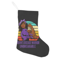 Crohn's Disease Warrior Shirt Unbreakable Holiday Stocking | Artistshot