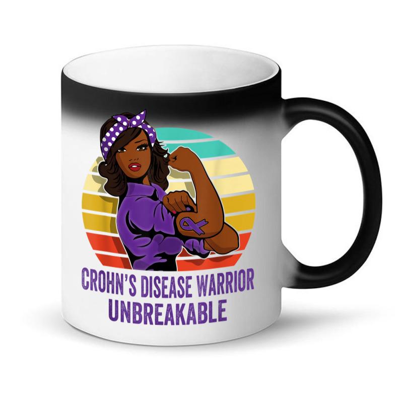 Crohn's Disease Warrior Shirt Unbreakable Magic Mug | Artistshot