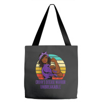 Crohn's Disease Warrior Shirt Unbreakable Tote Bags | Artistshot