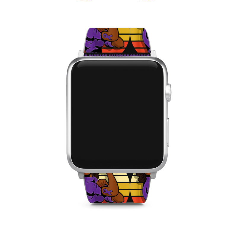 Crohn's Disease Warrior Shirt Unbreakable Apple Watch Band | Artistshot