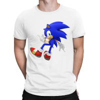 Classic Blue Super Hedgehog T-shirt | Artistshot