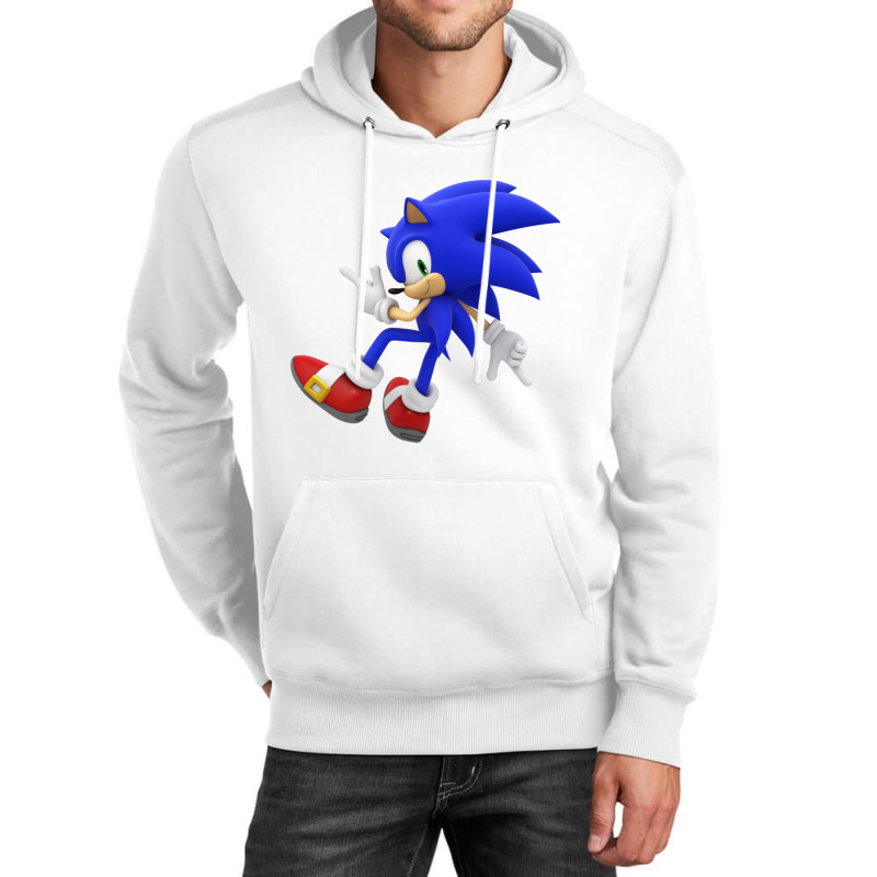 Classic Blue Super Hedgehog Unisex Hoodie by ElaineABernard | Artistshot