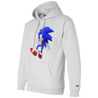 Classic Blue Super Hedgehog Champion Hoodie | Artistshot