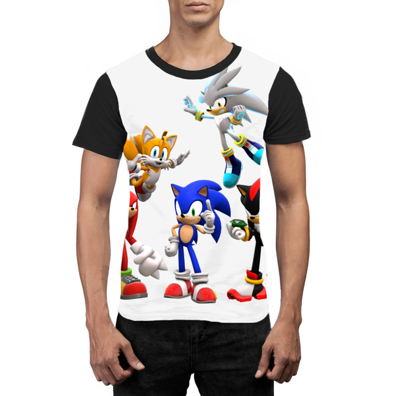 Cool Character Anime Songehog Graphic T-shirt by ElaineABernard | Artistshot