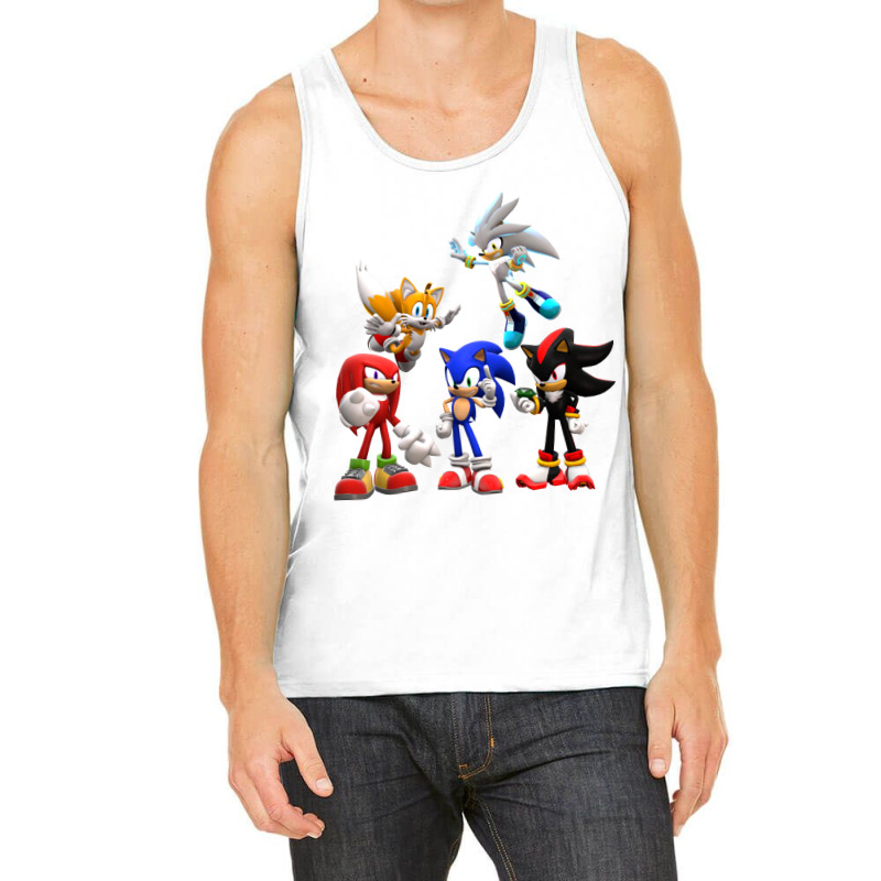 Cool Character Anime Songehog Tank Top by ElaineABernard | Artistshot