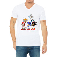 Cool Character Anime Songehog V-neck Tee | Artistshot