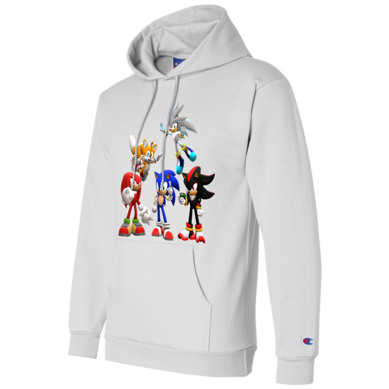 Cool Character Anime Songehog Champion Hoodie by ElaineABernard | Artistshot