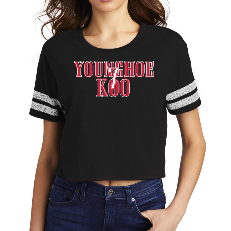 Younghoe Koo 7 Scorecard Crop Tee by JeremyHurley | Artistshot