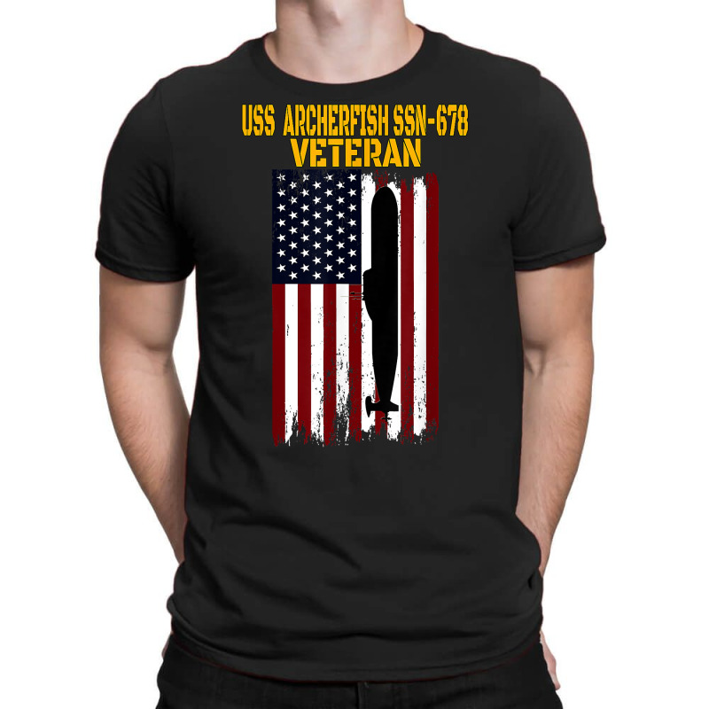 Uss Archerfish Ssn 678 Submarine Veterans Day Father's Day T Shirt T-shirt | Artistshot