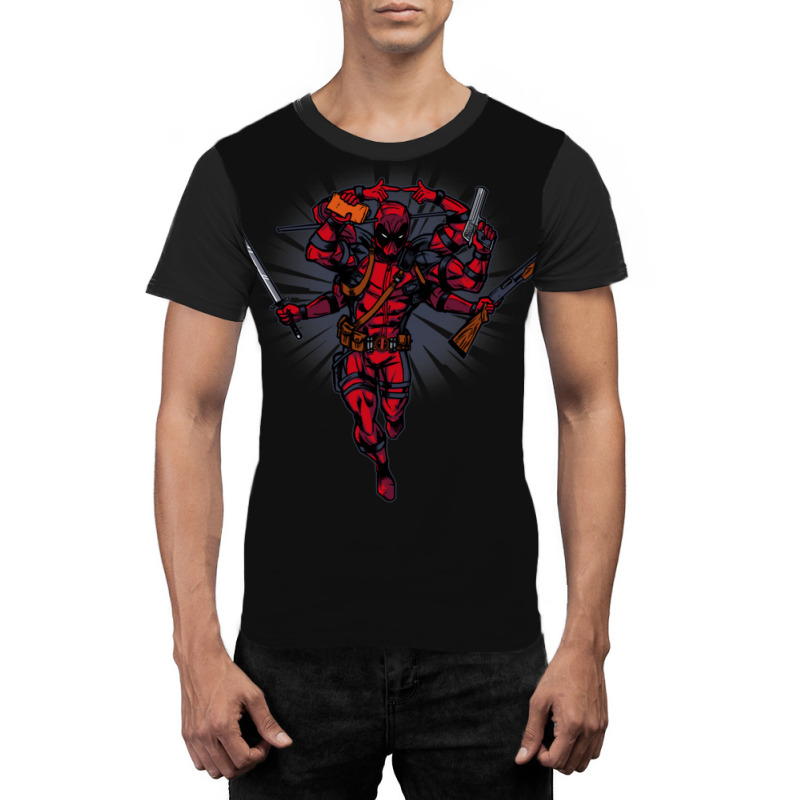 Divine Hero Graphic T-shirt by MeganMarieVanLerberghe | Artistshot