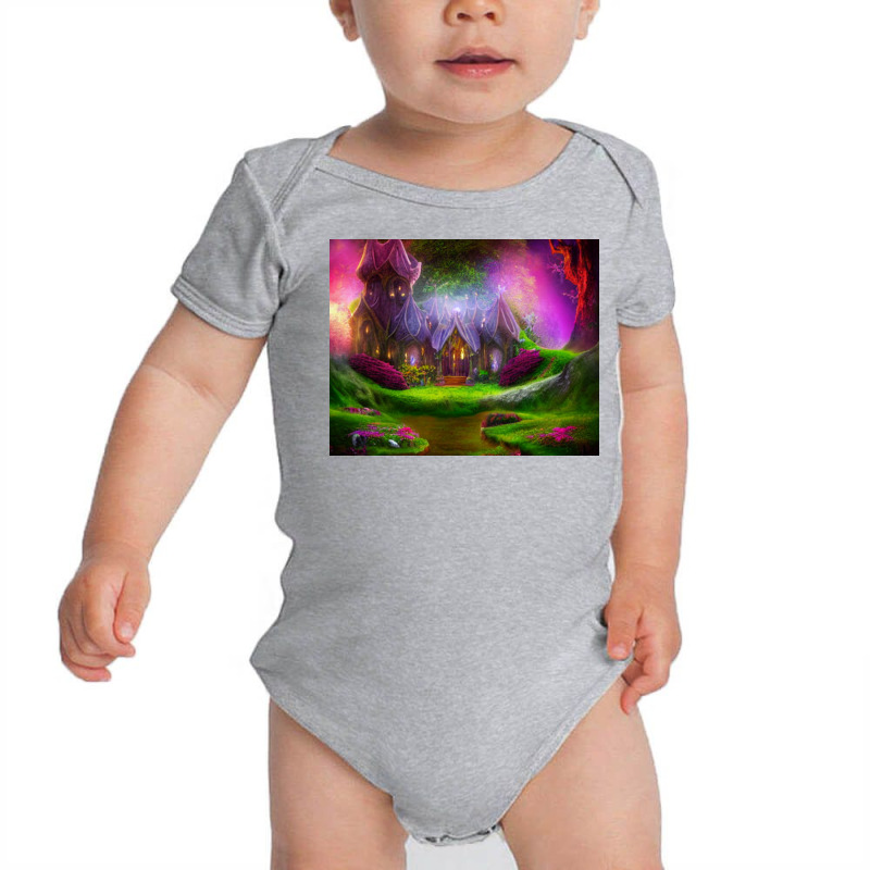 Fantasy Fairyland Baby Bodysuit by ShotHiroToTheMoon | Artistshot