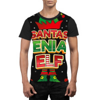 Denial Elf Christmas Graphic T-shirt | Artistshot