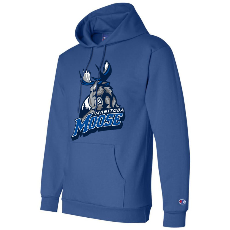 Be-manitoba-moose-family Champion Hoodie | Artistshot