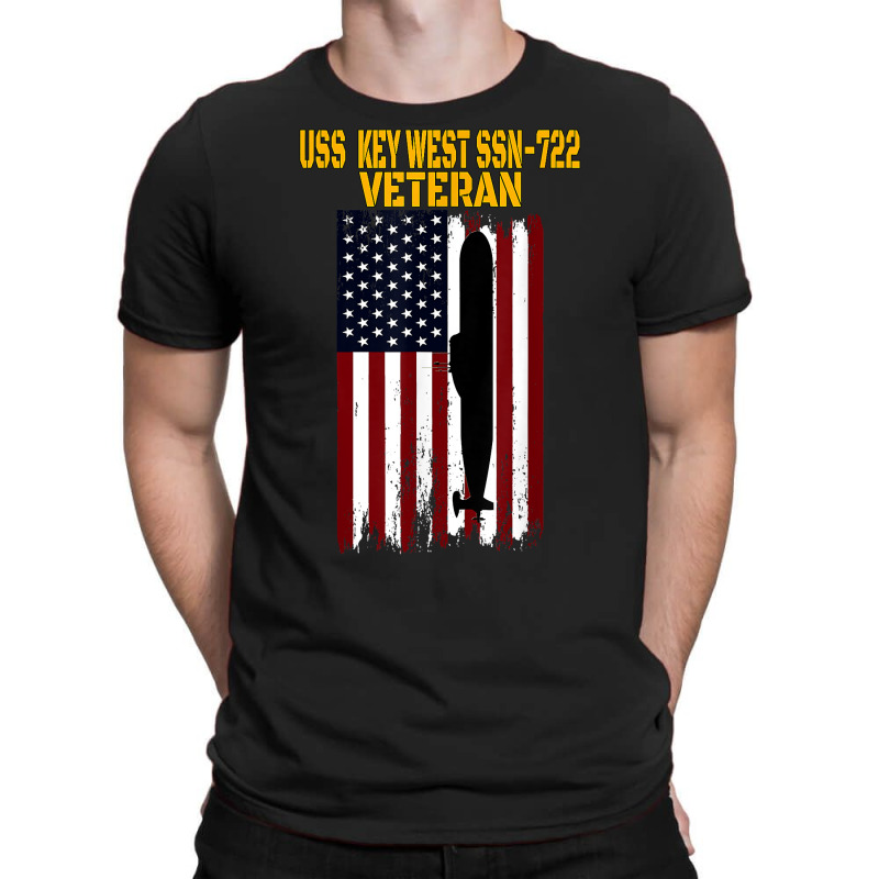 Uss Key West Ssn 722 Submarine Veterans Day Father's Day T Shirt T-shirt | Artistshot