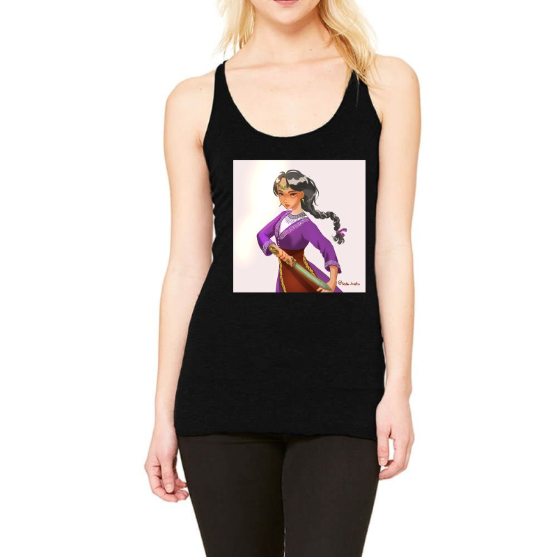 Warrior Girl Racerback Tank by brumfieldportillo7vlpq8 | Artistshot