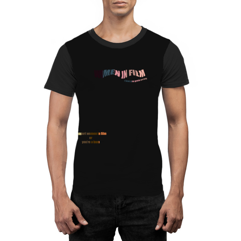 Women In Film Graphic T-shirt by AmyJeanKemmer | Artistshot