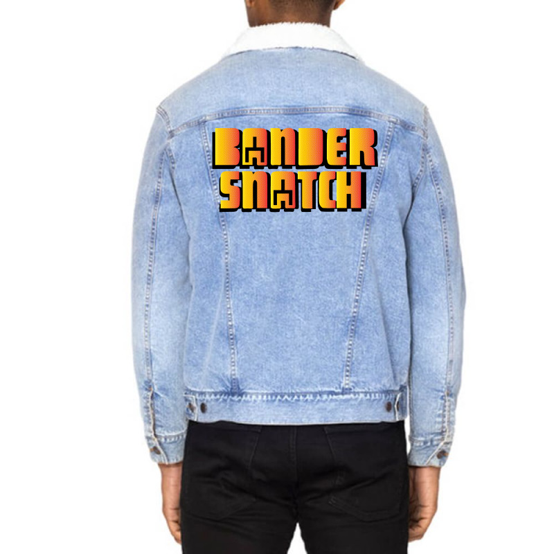 Bandersnatch Unisex Sherpa-Lined Denim Jacket by xcxccxcxc | Artistshot