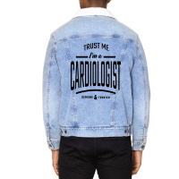 Cardiologist Unisex Sherpa-lined Denim Jacket | Artistshot