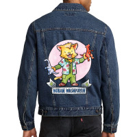 Hoban Washpurrn Men Denim Jacket | Artistshot