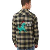 Bling Bling Christmas Tree Rex - Limited Edition Flannel Shirt | Artistshot