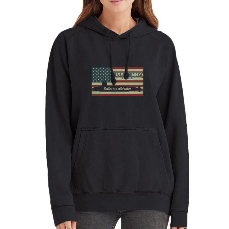 Uss Tunny Ssn 682 Sturgeon Class Nuclear Attack Submarine Vintage Vintage Hoodie | Artistshot