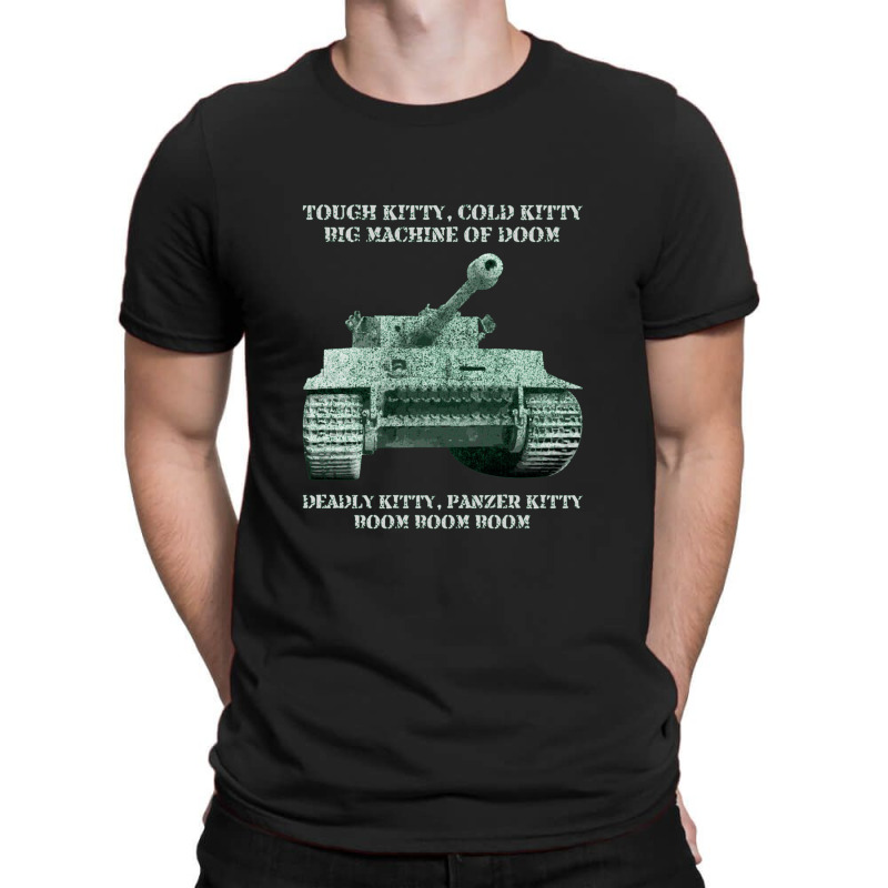 Vi Tiger I Tank Meme Gift Tough Kitty, Cold Kitty   Tiger Tank T-shirt | Artistshot