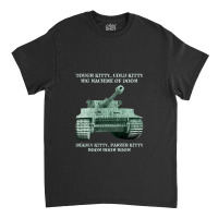 Vi Tiger I Tank Meme Gift Tough Kitty, Cold Kitty   Tiger Tank Classic T-shirt | Artistshot