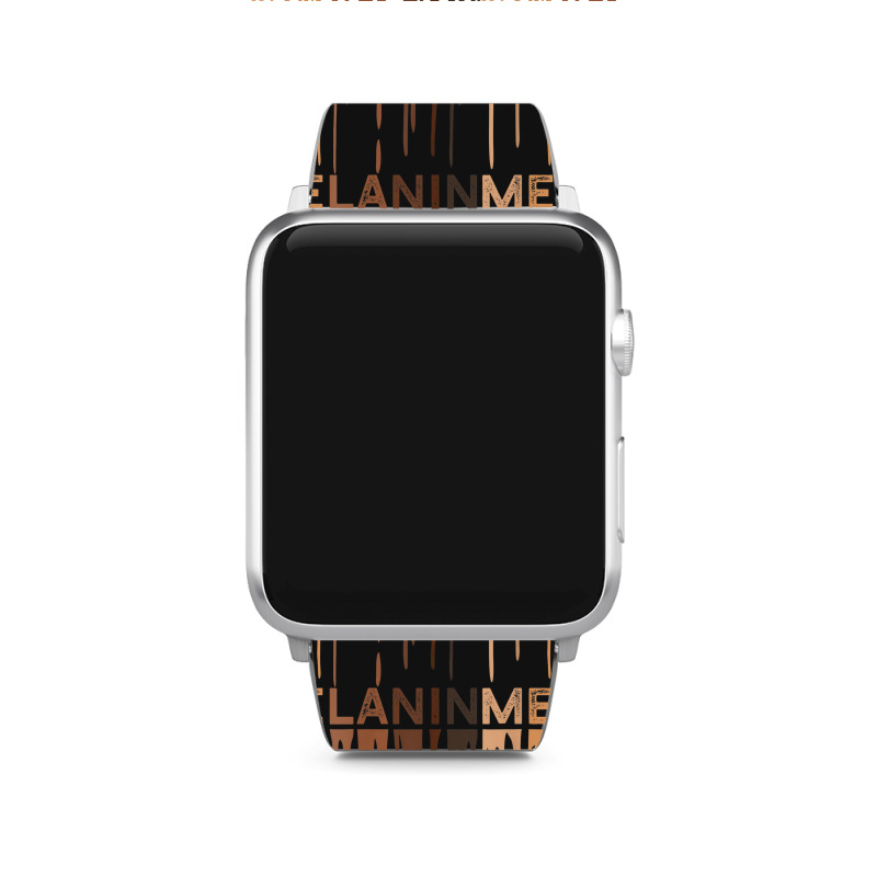 Drippin Melanin  For Women Pride - Black History Gift _002 Apple Watch Band | Artistshot