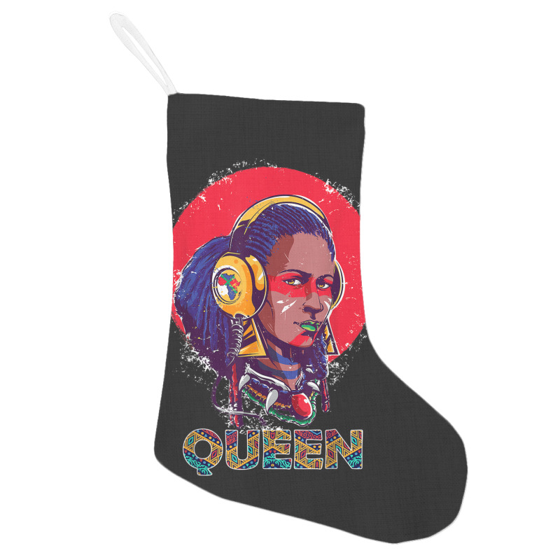 Beautiful African  Warrior Women Girls Holiday Stocking | Artistshot