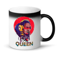 Beautiful African  Warrior Women Girls Magic Mug | Artistshot