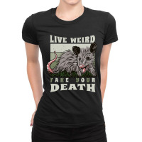 Wild Possum Ladies Fitted T-shirt | Artistshot