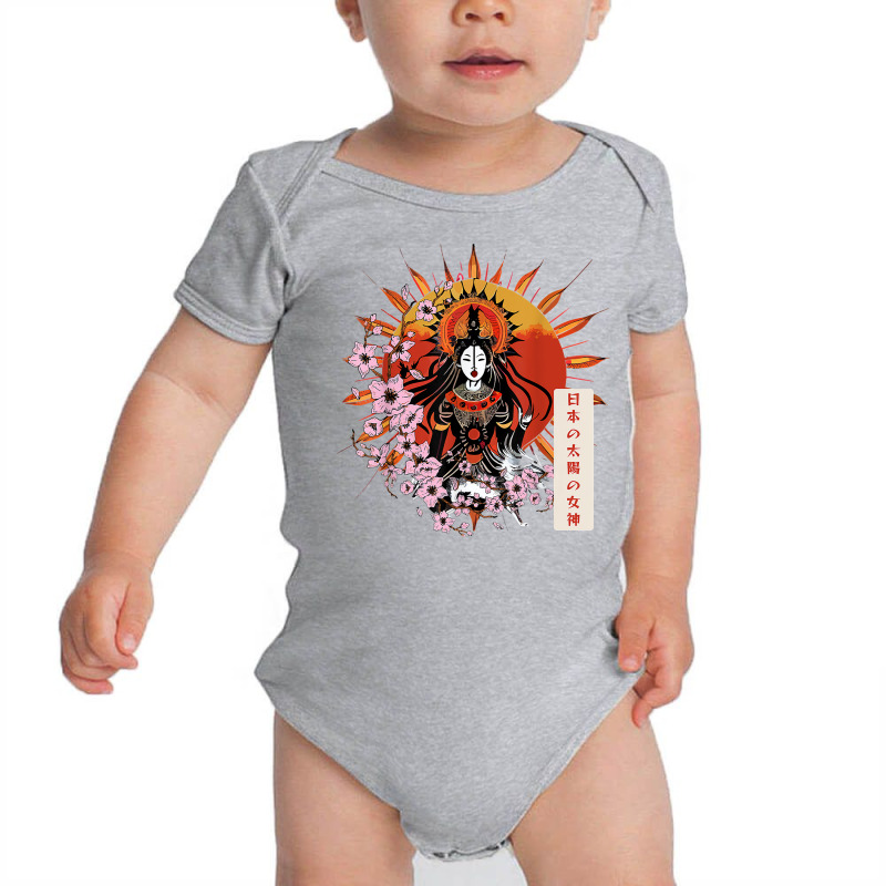 Amaterasu Omikami Sakura Blossom Japanese Sun Goddess T Shirt Baby Bodysuit | Artistshot