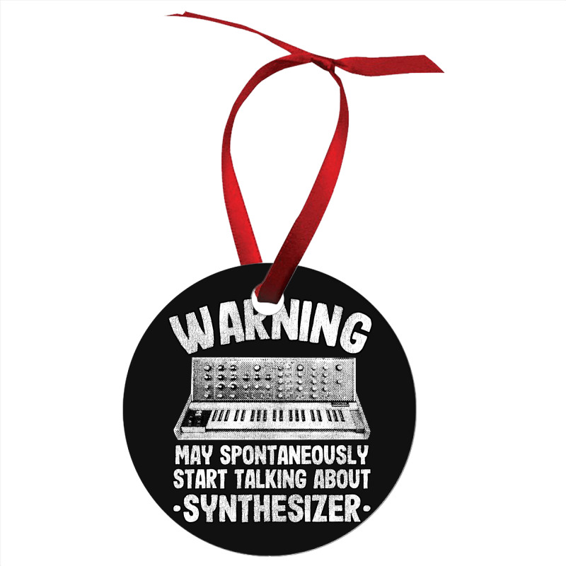 Funny Warning May Talk About Synthesizer Analog Ornament | Artistshot