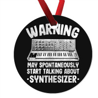 Funny Warning May Talk About Synthesizer Analog Ornament | Artistshot