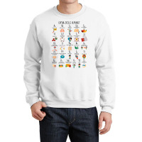 Coping Skills Alphabet Mental Health Awareness Counselor T Shirt Crewneck Sweatshirt | Artistshot