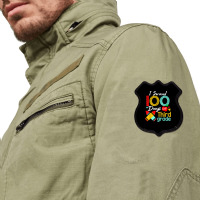 Colors Survived 100th Day Of 3rd Grade 100 Days Of School T Shirt Shield Patch | Artistshot